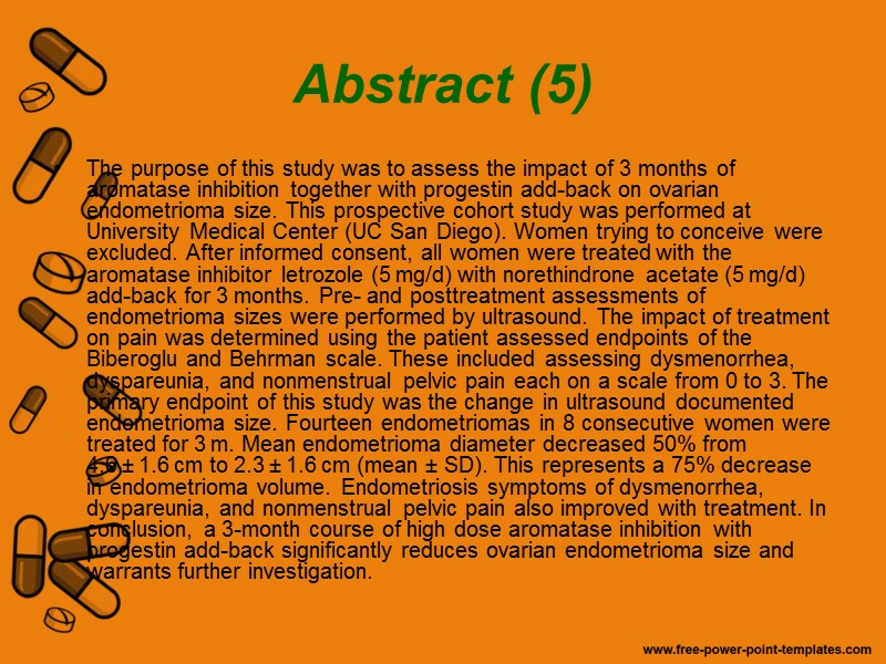 Abstract (5) The purpose of this study was to assess the impact of 3